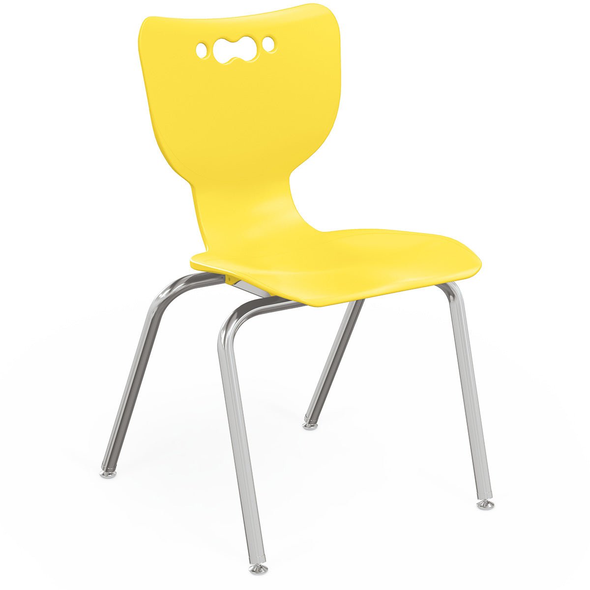 Hierarchy 4-Leg School Chair (16"H - Kindergarten to Grade 2) - 53316 - SchoolOutlet