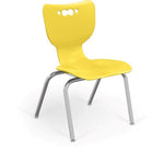 Mooreco Hierarchy School Chair - 5 Pack - 4-Leg Base - 18