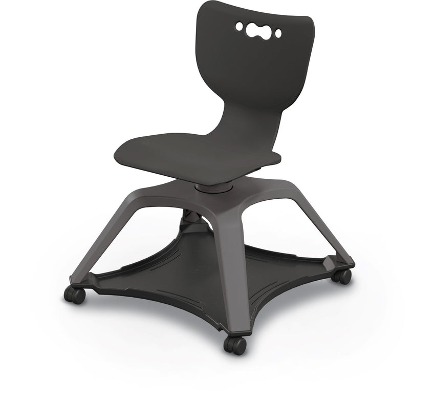 MooreCo Hierarchy Enroll Series Mobile Tablet Arm Chair Desk No Arms (MOR-54325-XXXX-NA-XX-XX ) - SchoolOutlet