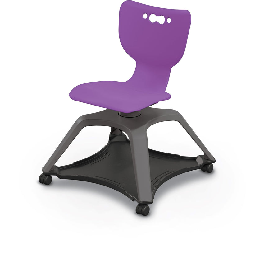 MooreCo Hierarchy Enroll Series Mobile Tablet Arm Chair Desk No Arms (MOR-54325-XXXX-NA-XX-XX ) - SchoolOutlet