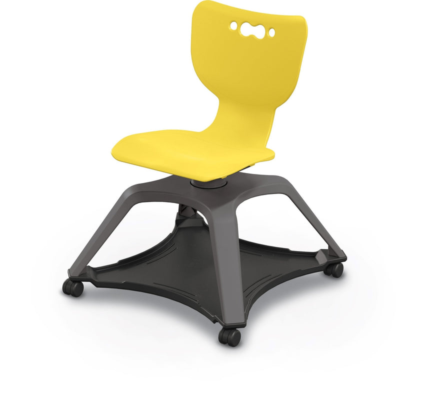 MooreCo Hierarchy Enroll Series Mobile Tablet Arm Chair Desk No Arms (MOR-54325-XXXX-NA-XX-XX ) - SchoolOutlet