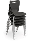 Economy Shapes Desk and 4-leg Hierarchy Chair 18