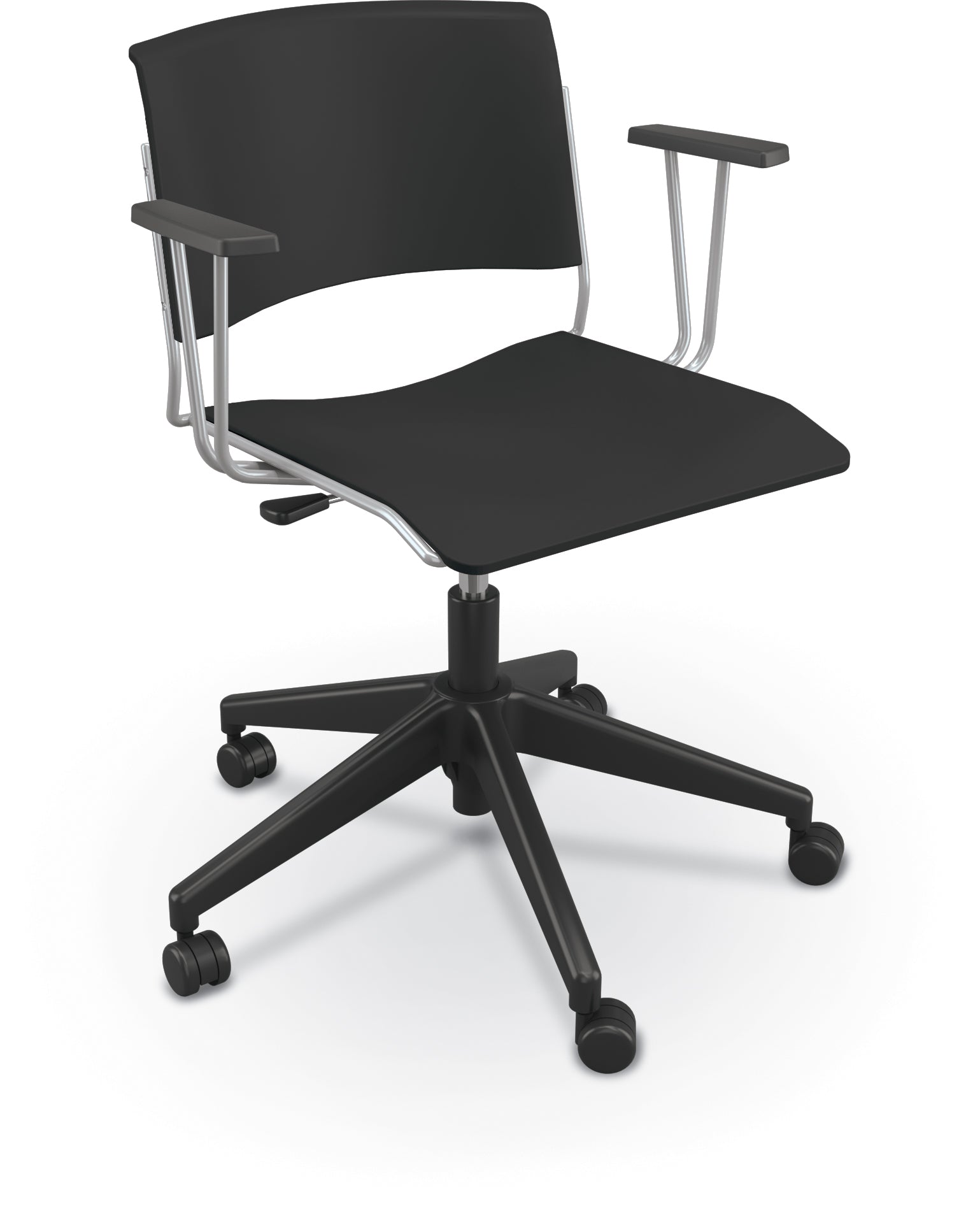 Mooreco Akt Optional Arms for 5-Star Base Chair/Stool - SchoolOutlet