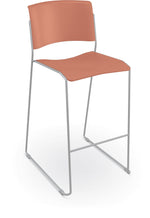 Mooreco Akt Stacking Stool with Wire Frame 29.45