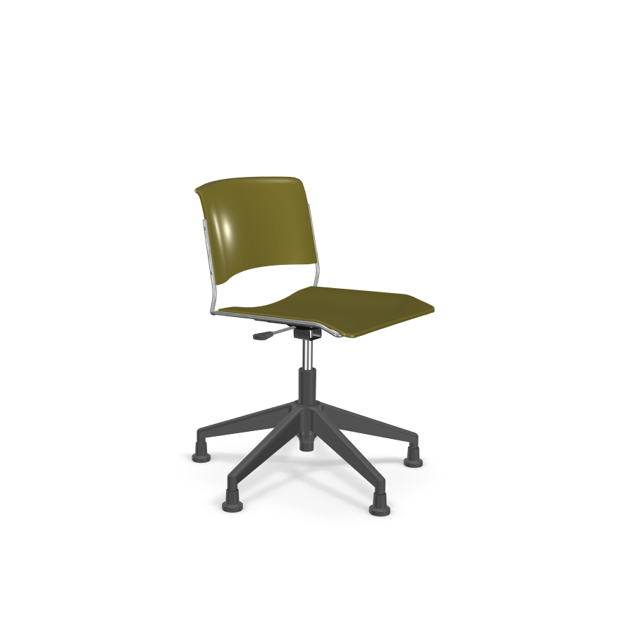 Mooreco Akt 5-Star Chair - Seat Adjusts from 17" to 22" - SchoolOutlet