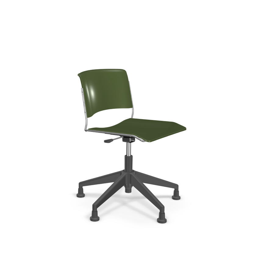 Mooreco Akt 5-Star Chair - Seat Adjusts from 17" to 22" - SchoolOutlet