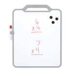 Mooreco 70501 - Compass Porcelain Steel Lapboard (set of 4) - SchoolOutlet