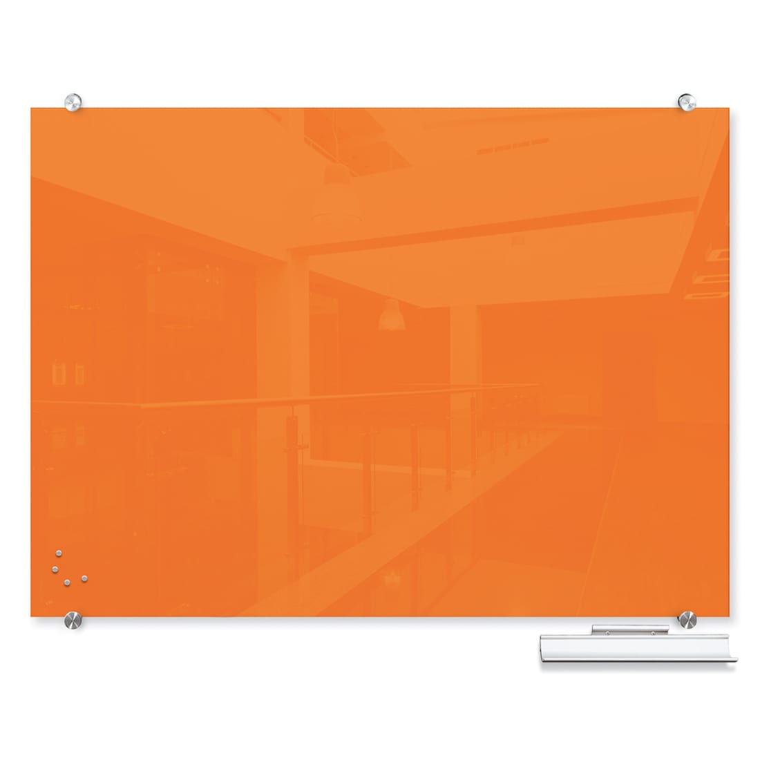 Mooreco Visionary Hierarchy Colors Markerboards - 94.49"W x 47.24"H (Mooreco 83846-XX) - SchoolOutlet