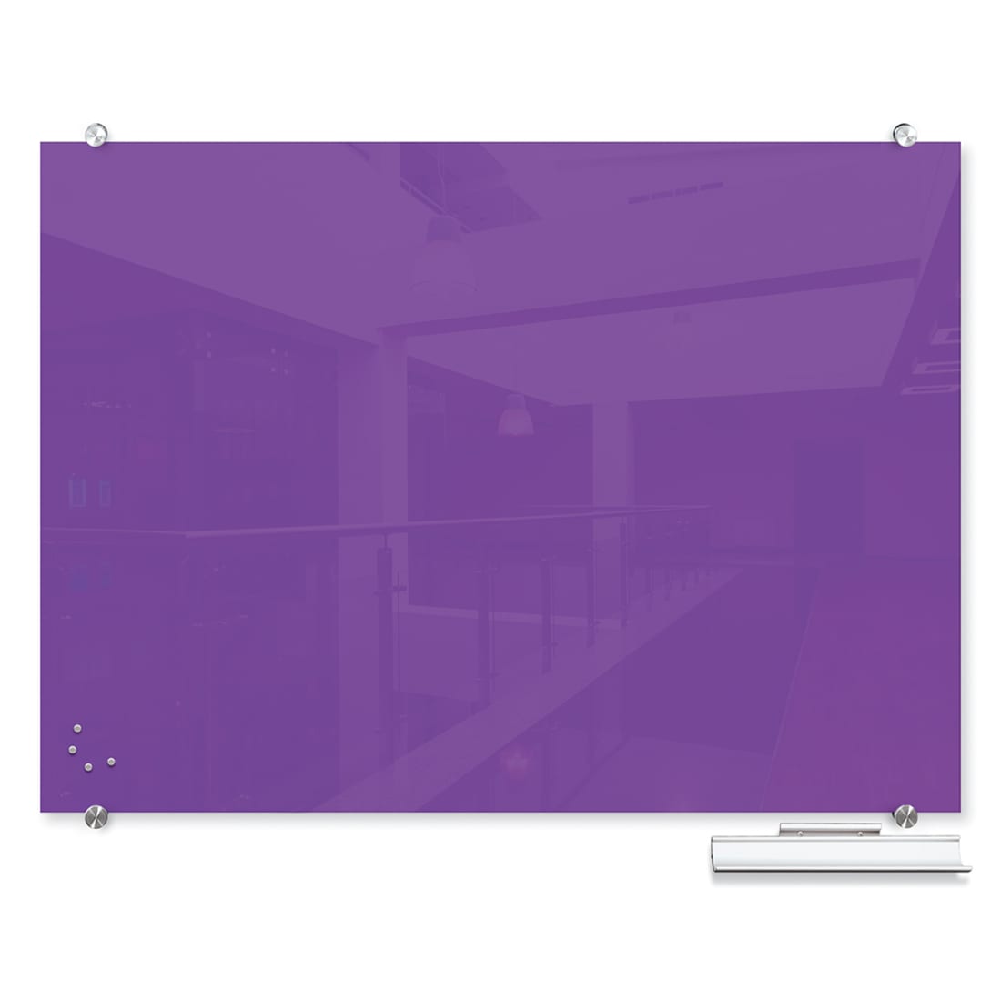 Mooreco Visionary Hierarchy Colors Markerboards - 94.49"W x 47.24"H (Mooreco 83846-XX) - SchoolOutlet