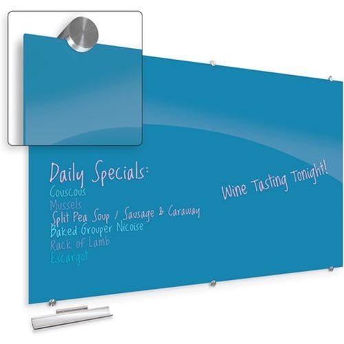 Mooreco Visionary Hierarchy Colors Markerboards - 94.49"W x 47.24"H (Mooreco 83846-XX) - SchoolOutlet