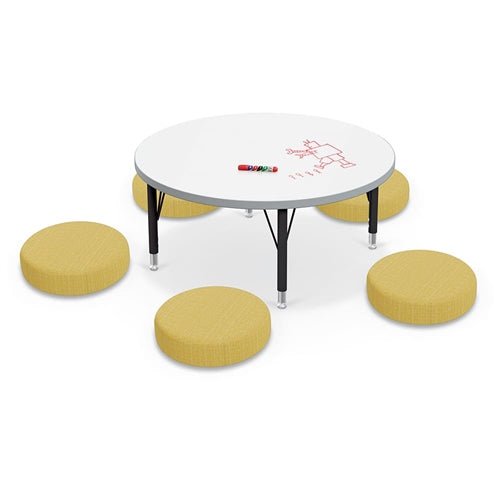 MooreCo 90527-878XX BUNDLE - Activity Table with 5-Pack Dots w/Rocking Base - SchoolOutlet