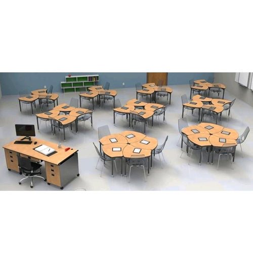 Shapes School Desk Economy Line by MooreCo - SchoolOutlet