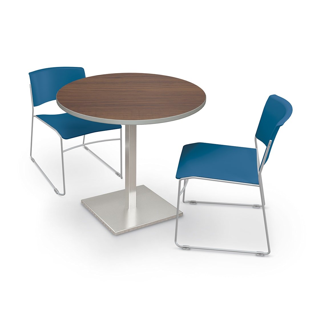 Height Adjustable Height Bistro Table (Square) - 32"W x 32"D x 30"-38"H - 91189 - SchoolOutlet