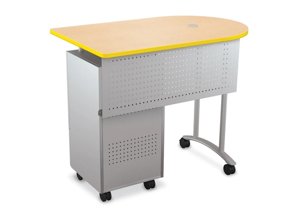 Mooreco Mobile Teacher Workstation II Modesty Panel - 91290 - SchoolOutlet