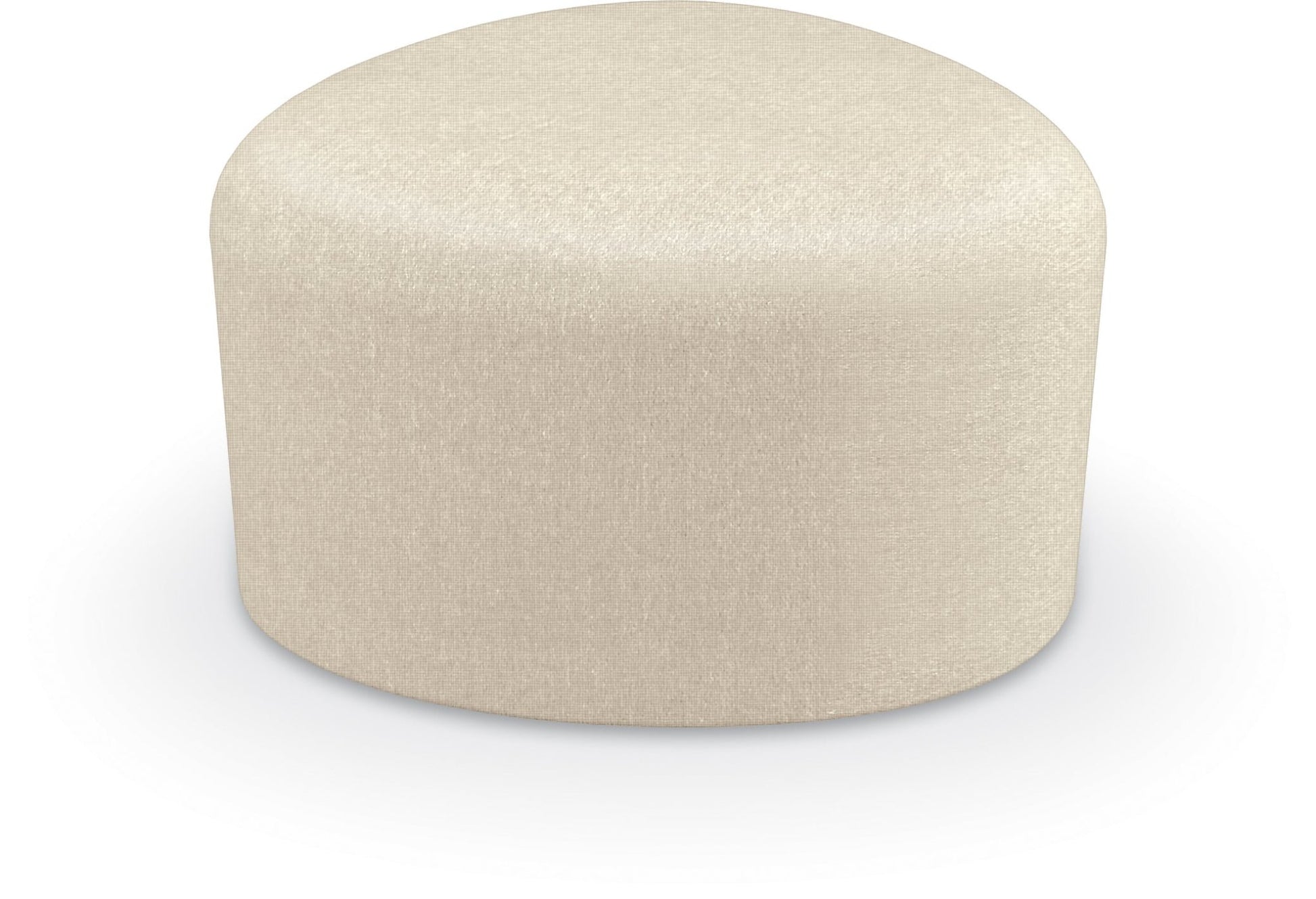 Mooreco Akt Soft Seating Lounge Small Ottoman - Grade 02 Fabric and Powder Coated Sled Legs - SchoolOutlet