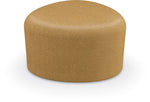 Mooreco Akt Soft Seating Lounge Small Ottoman - Grade 02 Fabric and Powder Coated Sled Legs - SchoolOutlet