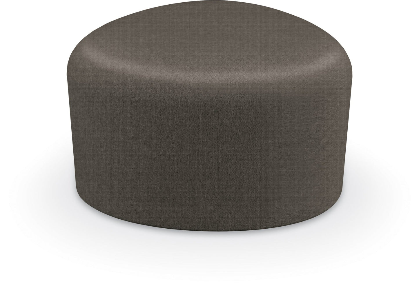 Mooreco Akt Soft Seating Lounge Small Ottoman - Grade 02 Fabric and Powder Coated Sled Legs - SchoolOutlet