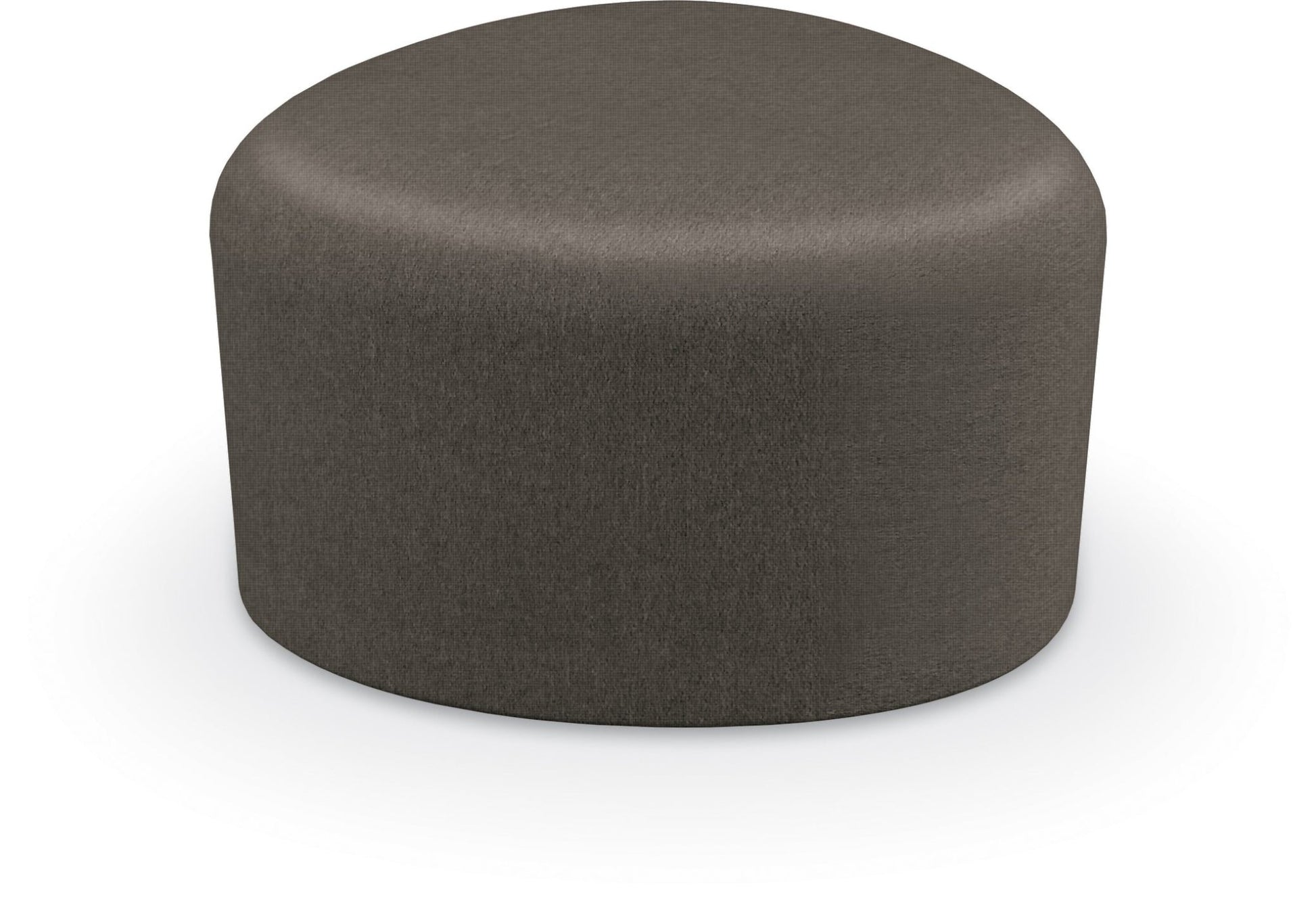 Mooreco Akt Soft Seating Lounge Small Ottoman - Grade 02 Fabric and Powder Coated Sled Legs - SchoolOutlet