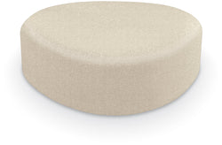 Mooreco Akt Soft Seating Lounge Large Ottoman - Grade 02 Fabric and Powder Coated Sled Legs