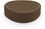 Mooreco Akt Soft Seating Lounge Large Ottoman - Grade 02 Fabric and Powder Coated Sled Legs - SchoolOutlet