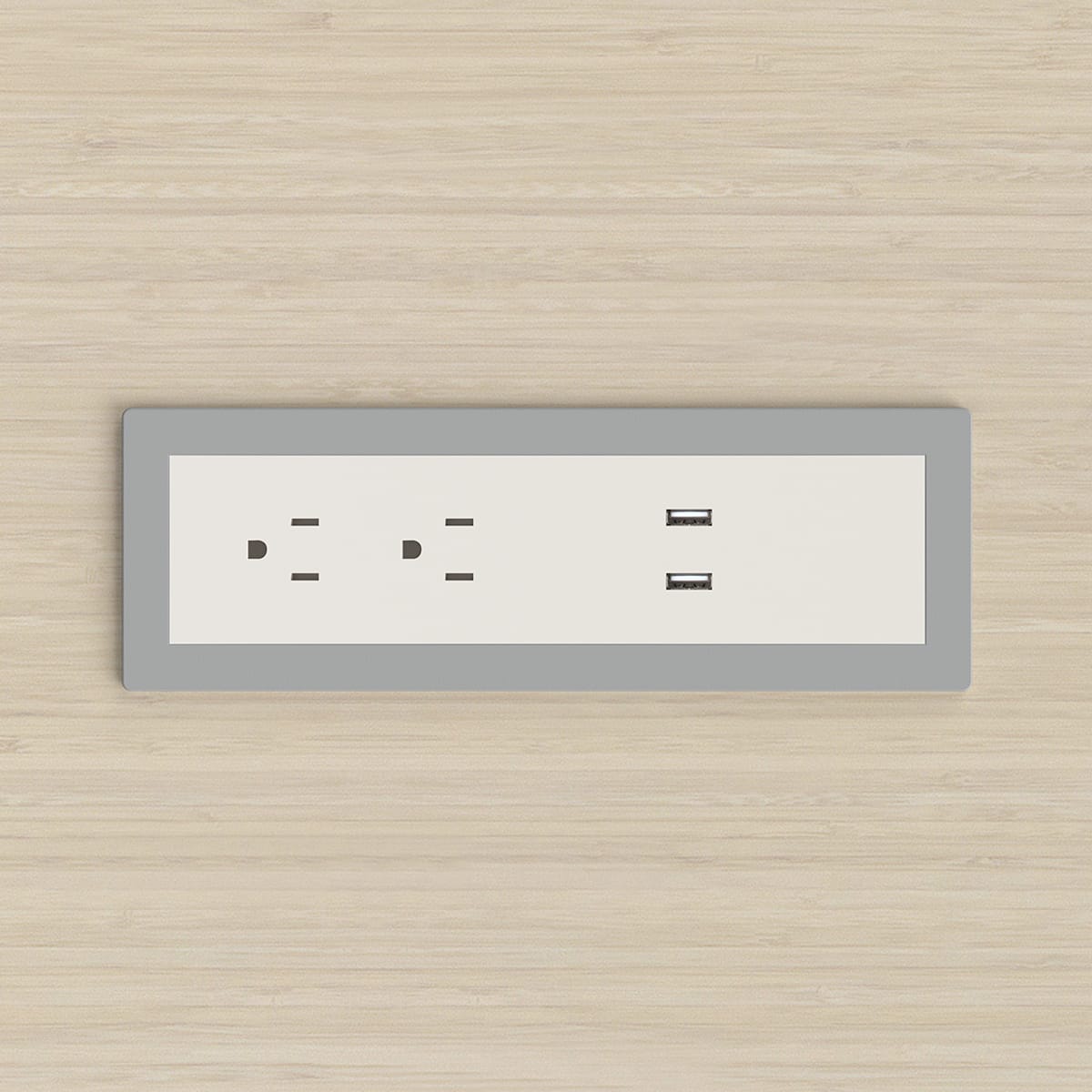 Mooreco Face-Up Electrical Unit for Soft Seating or Laminate Tops (MOR-E3) - SchoolOutlet
