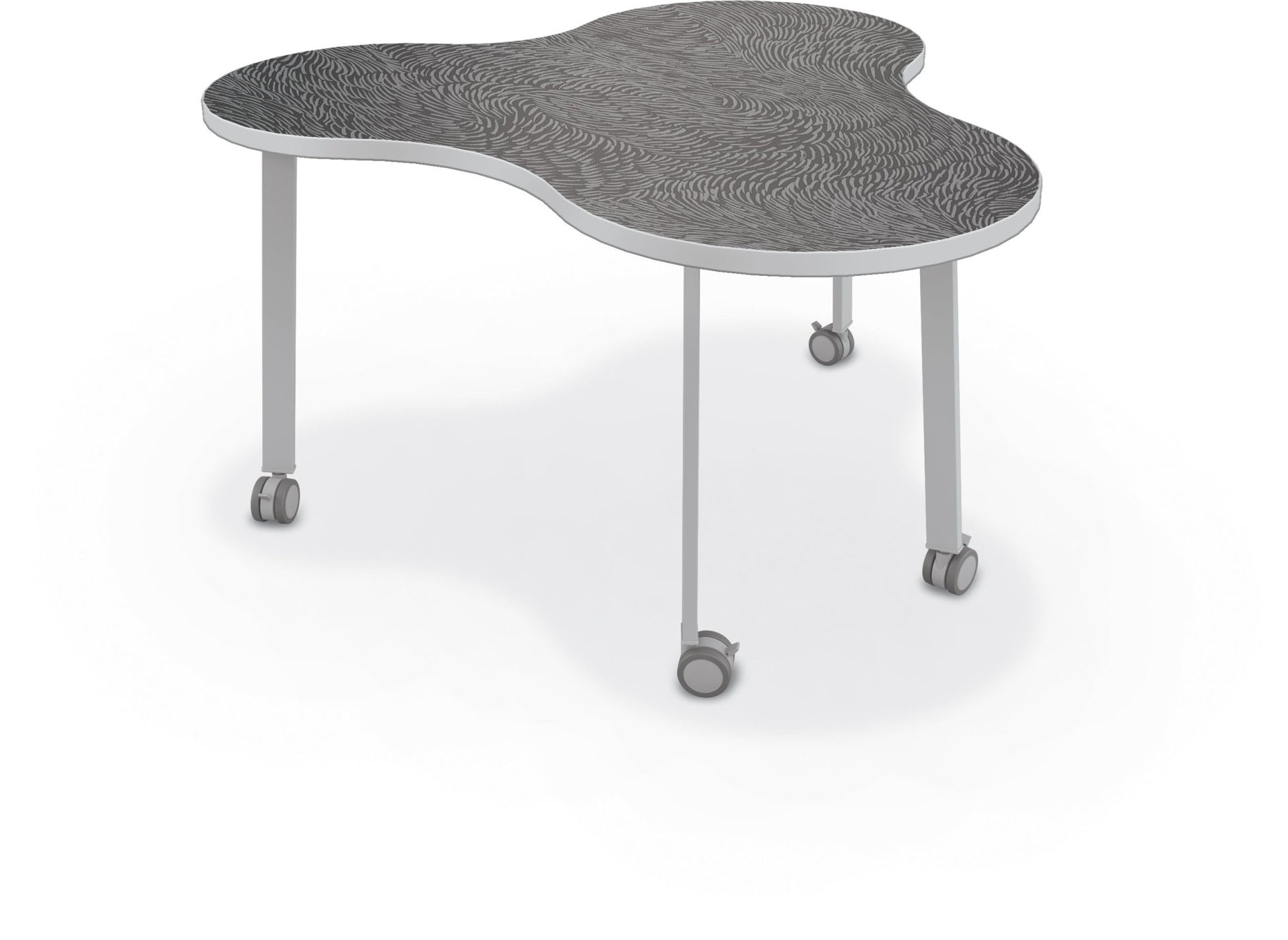 Mooreco Akt Table – Amoeba, Laminate Top, 29" Height - SchoolOutlet