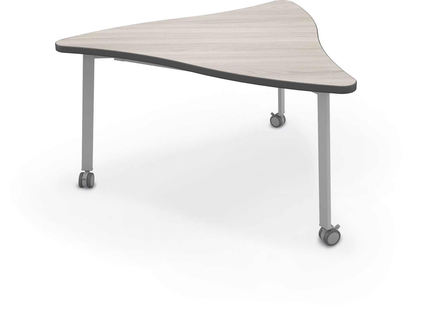 Mooreco Akt Table – Wavy Triangle, Laminate Top, 29" Height - SchoolOutlet