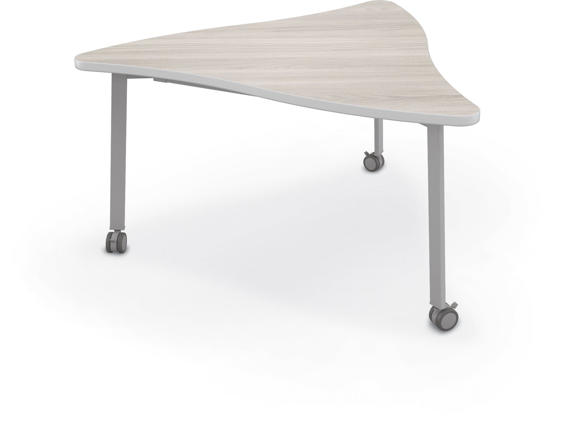 Mooreco Akt Table – Wavy Triangle, Laminate Top, 29" Height - SchoolOutlet