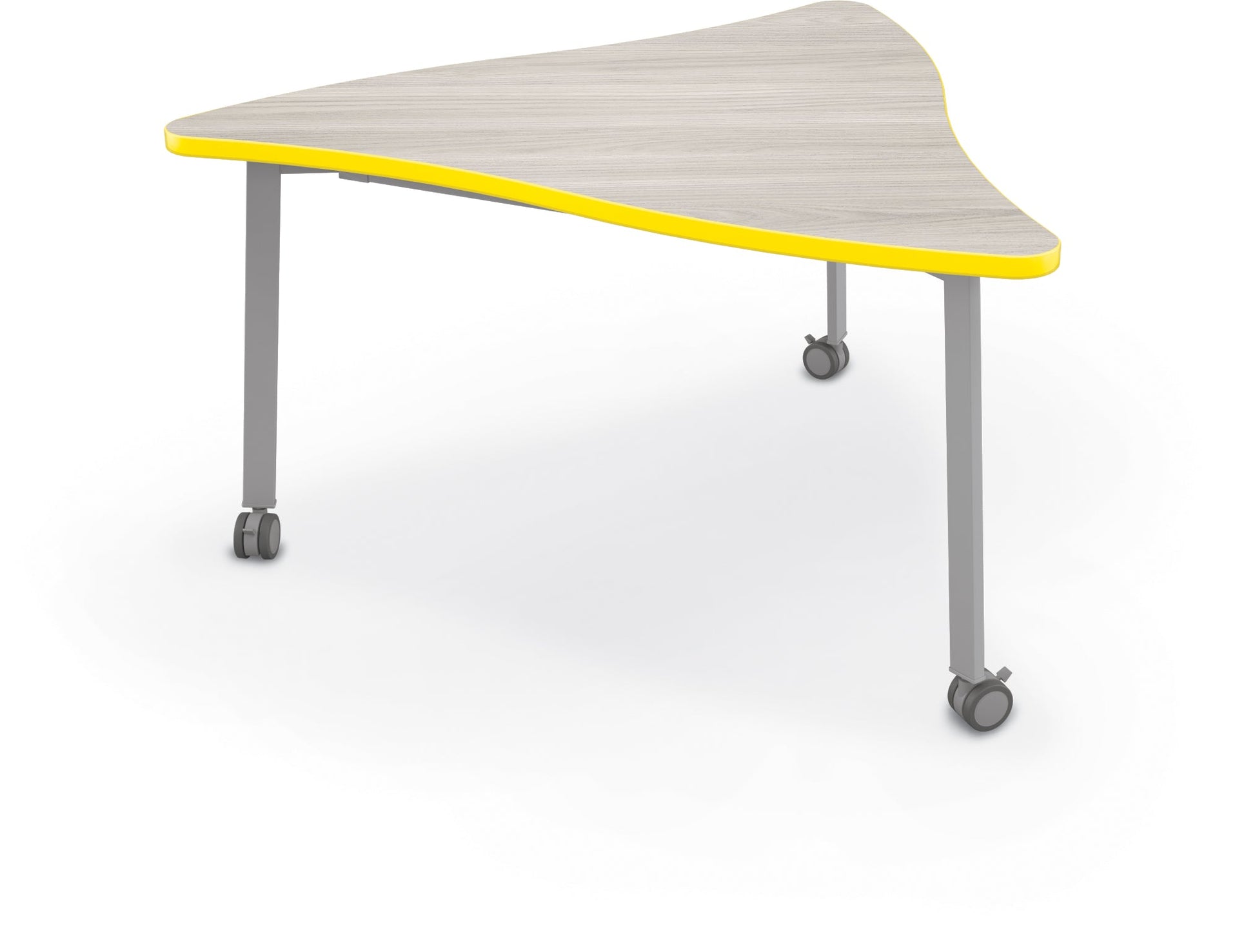 Mooreco Akt Table – Wavy Triangle, Laminate Top, 29" Height - SchoolOutlet