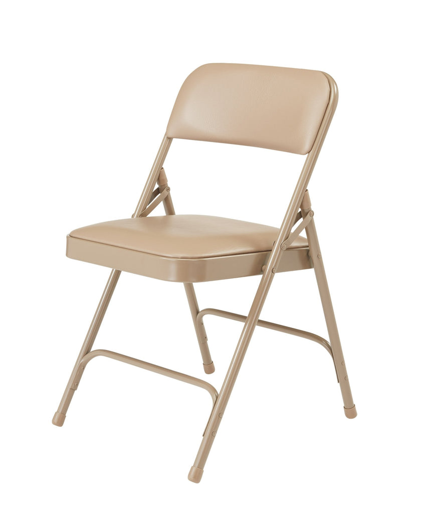 NPS 1200 Series Premium Vinyl Upholstered Double Hinge Folding Chair (National Public Seating NPS-1200) - SchoolOutlet