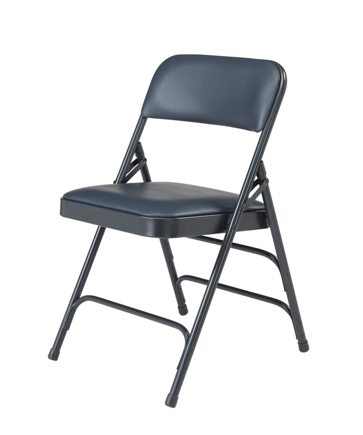 NPS 1300 Series Vinyl Upholstered Premium Folding Chair Triple Brace ...