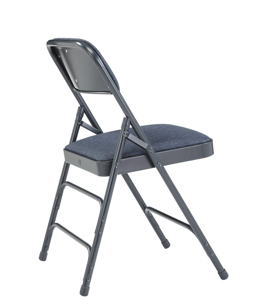 NPS 2300 Series Fabric Upholstered Premium Folding Chair Triple Brace Double Hinge (National Public Seating NPS-2300) - SchoolOutlet