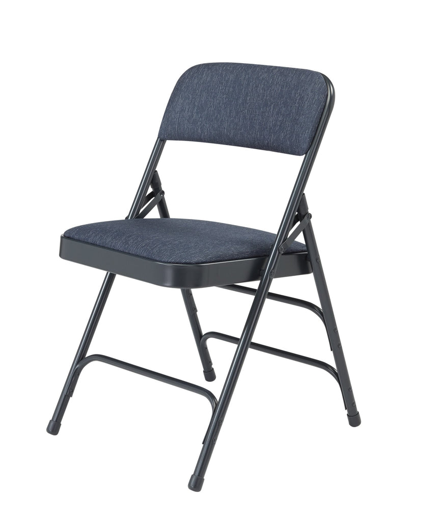 NPS 2300 Series Fabric Upholstered Premium Folding Chair Triple Brace Double Hinge (National Public Seating NPS-2300) - SchoolOutlet