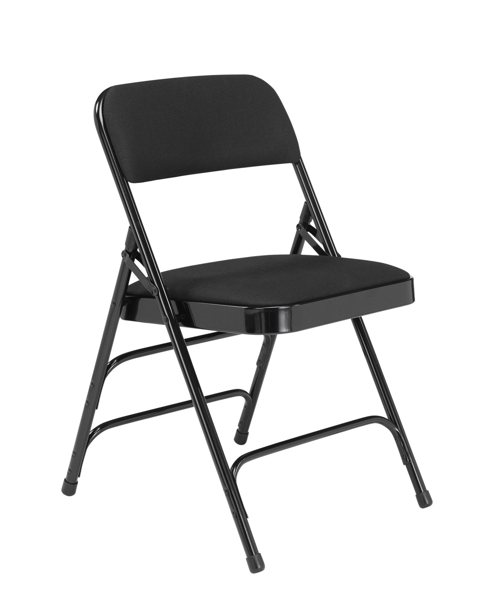 NPS 2300 Series Fabric Upholstered Premium Folding Chair Triple Brace Double Hinge (National Public Seating NPS-2300) - SchoolOutlet