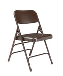 NPS 300 Series Premium All Triple Brace Double Hinge Steel Folding Chair (National Public Seating NPS-300) - SchoolOutlet