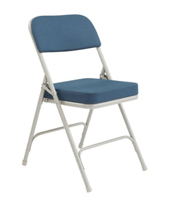 NPS 3200 Series Premium 2" Upholstered Seat Double Hinge Folding Chair (National Public Seating NPS-3200)