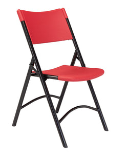 NPS 600 Series Blow Molded Heavy Duty Plastic Folding Chair (National Public Seating NPS-600)