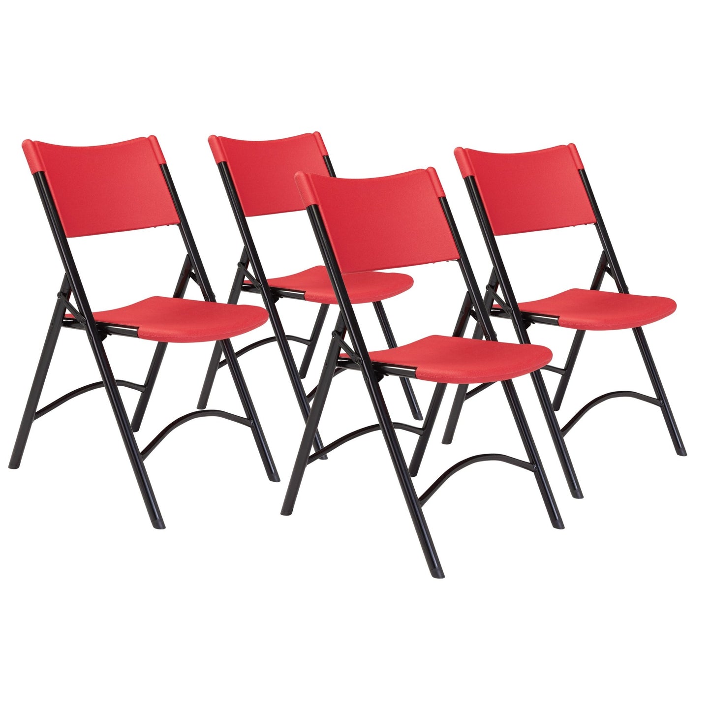 NPS 600 Series Blow Molded Heavy Duty Plastic Folding Chair (National Public Seating NPS-600) - SchoolOutlet