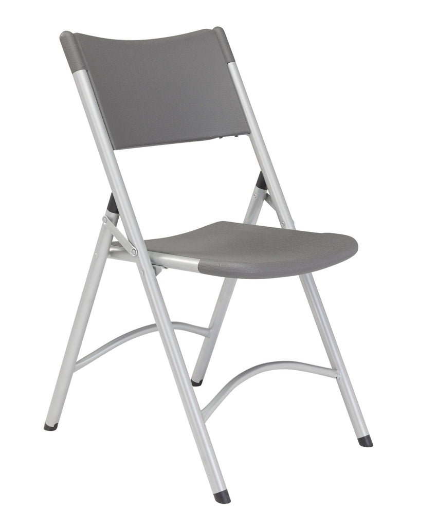 NPS 600 Series Blow Molded Heavy Duty Plastic Folding Chair (National Public Seating NPS-600) - SchoolOutlet