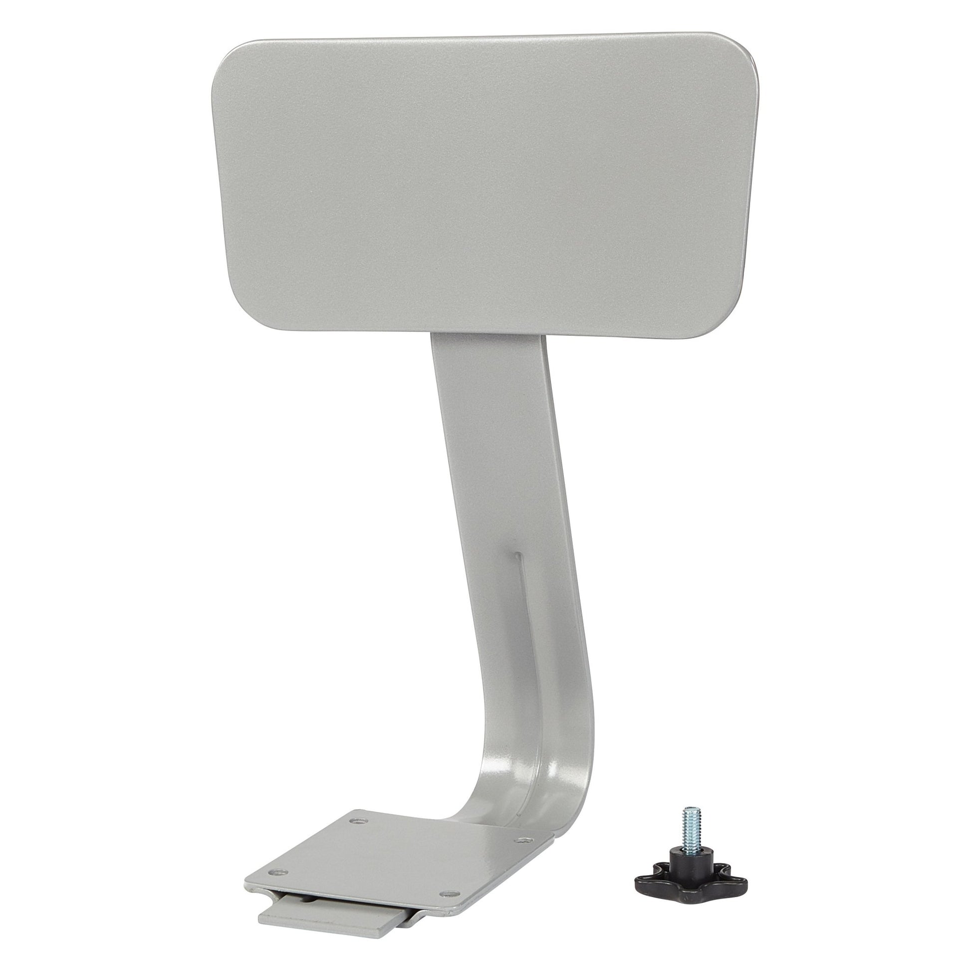 NPS Steel Backrest for 6200 and 6300 Series Stools (National Public Seating NPS-6200-B) - SchoolOutlet