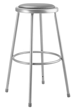 NPS 30" H Stool with Padded Seat (National Public Seating NPS-6430)