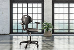 NPS Kangaroo Task Chair Polyurethane Seat and Backrest with Arms adjusts 16