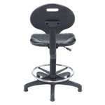 Lab and Science Shop Stool Polyurethane Seat and Backrest adjusts 22