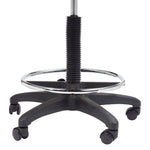 NPS Kangaroo Shop Stool Polyurethane Seat and Backrest with Arms adjusts 22