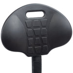 NPS Kangaroo Shop Stool Polyurethane Seat and Backrest with Arms adjusts 22