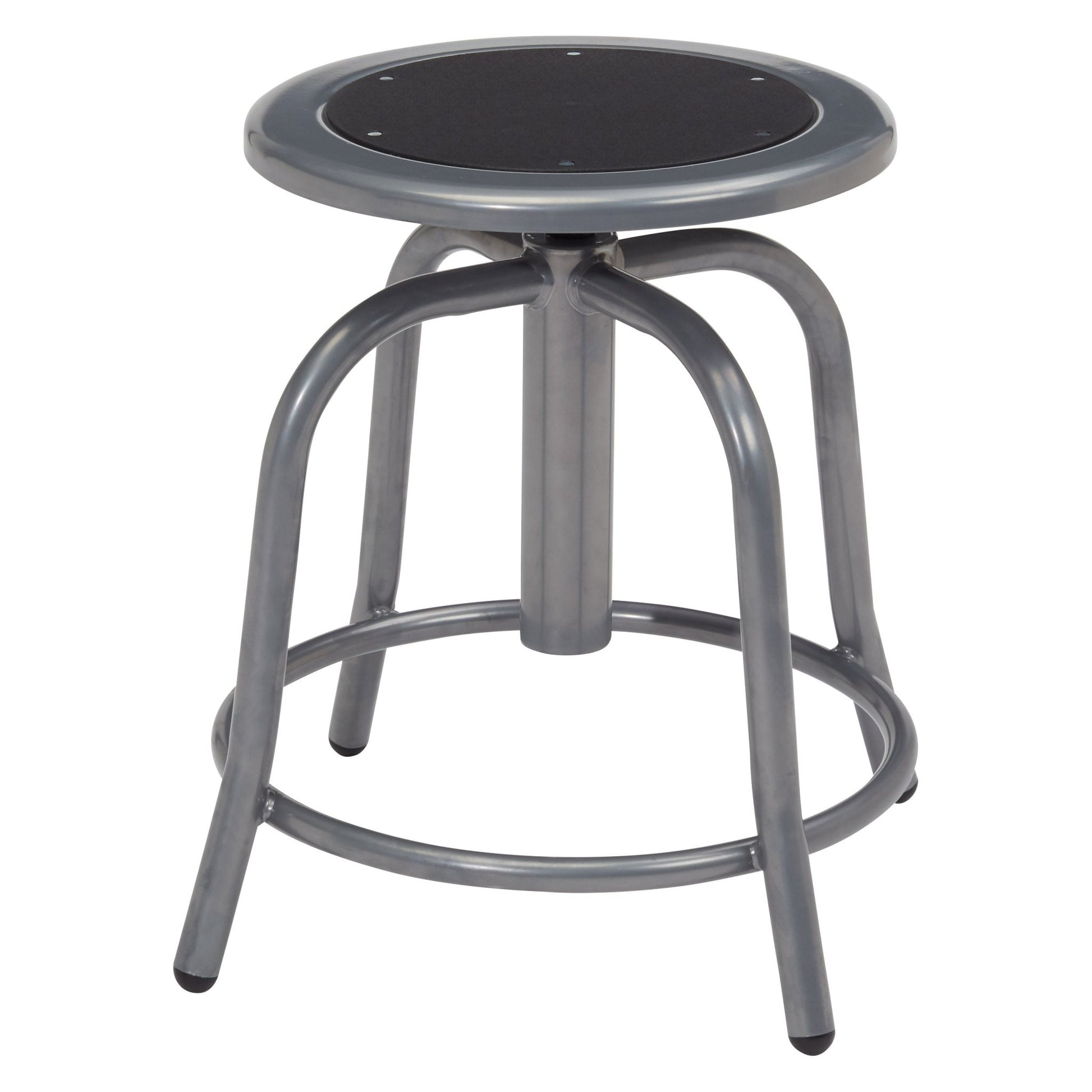 NPS 6800 Series 18" - 24" Adjustable Height Designer Swivel Stool (National Public Seating NPS-6800) - SchoolOutlet