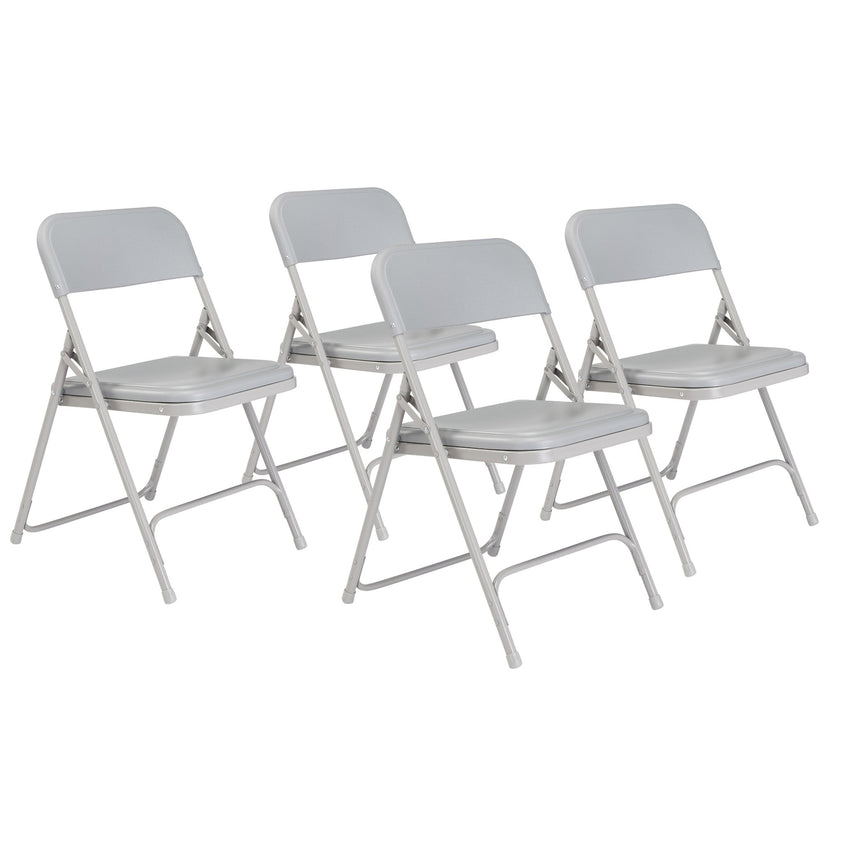 NPS 800 Series Premium Lightweight Plastic Folding Chair (National Public Seating NPS-800) - SchoolOutlet