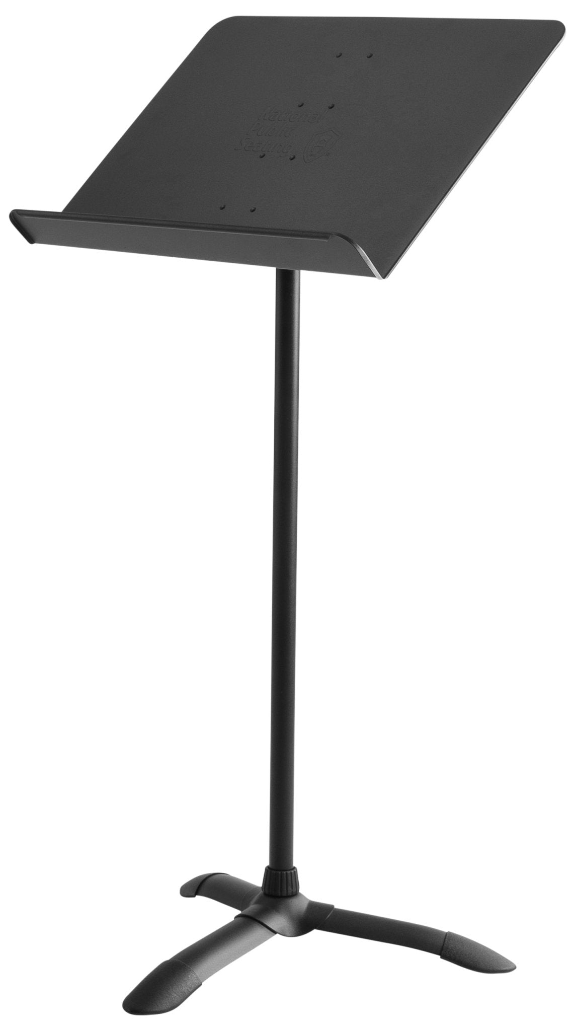 NPS Adjustable Height Melody Music Stand (National Public Seating NPS-82MS) - SchoolOutlet