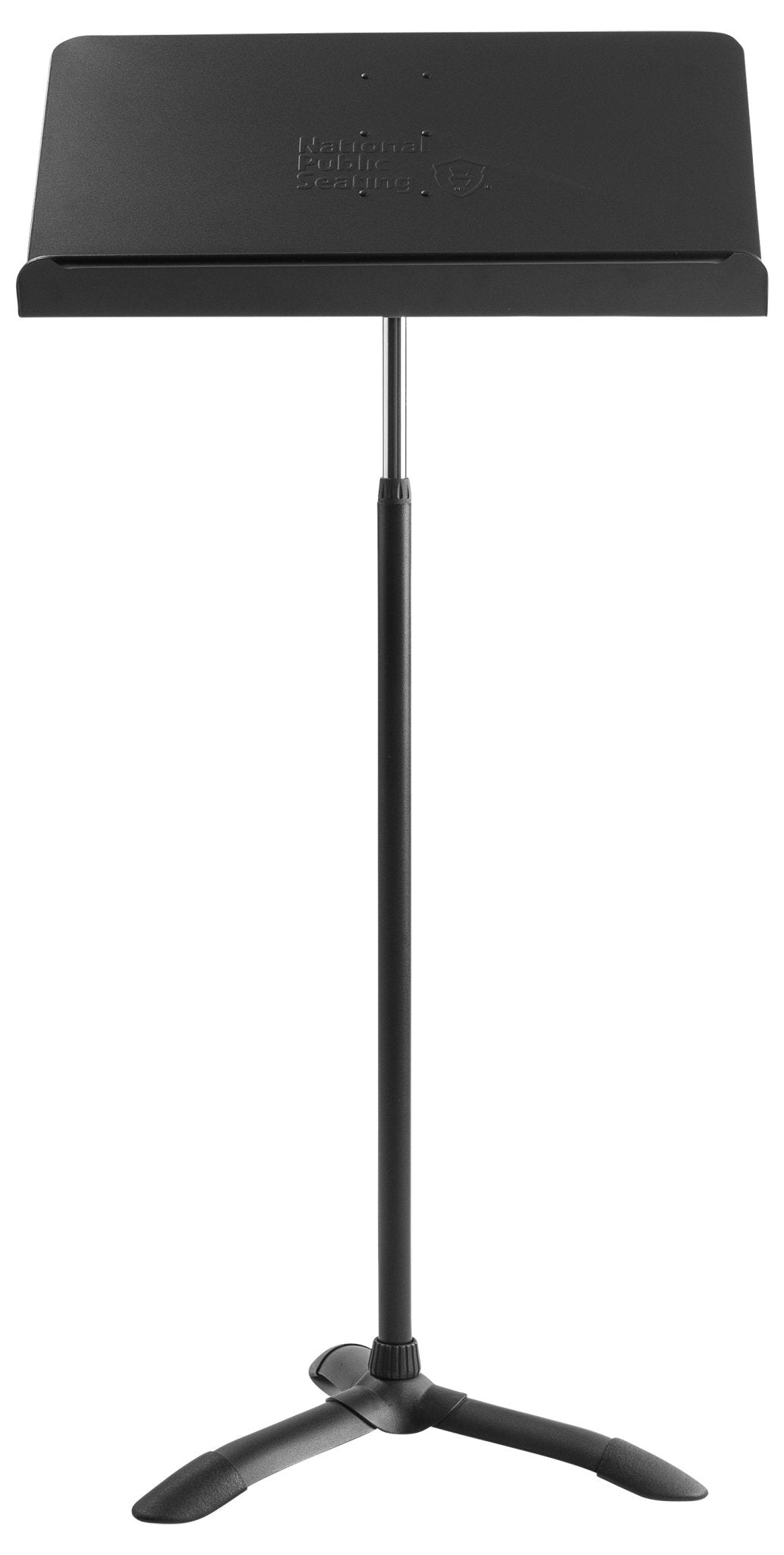 NPS Adjustable Height Melody Music Stand (National Public Seating NPS-82MS) - SchoolOutlet