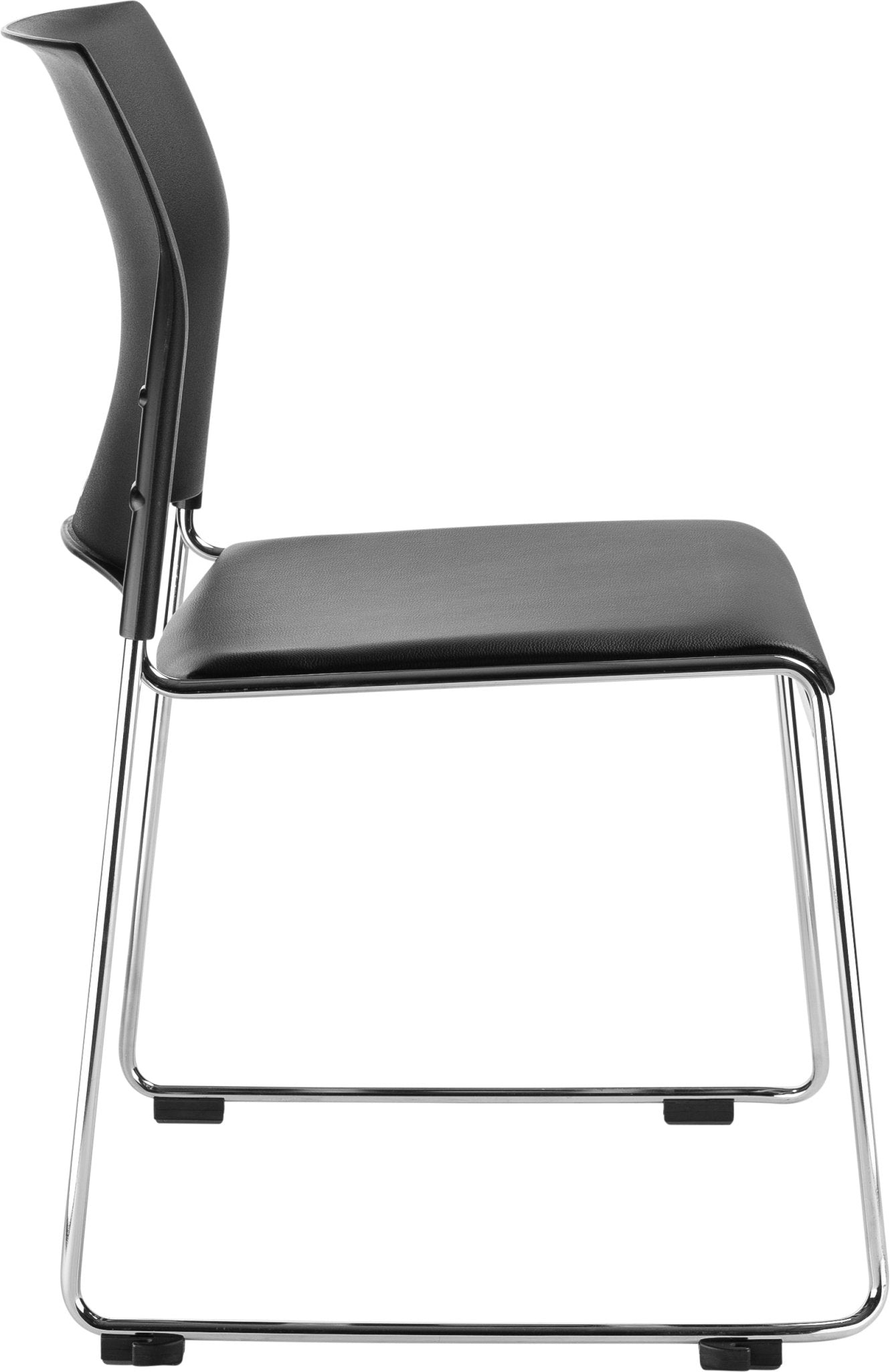 NPS 8700 Series Plush Vinyl Cafetorium Stack Chair (National Public Seating NPS-8700) - SchoolOutlet